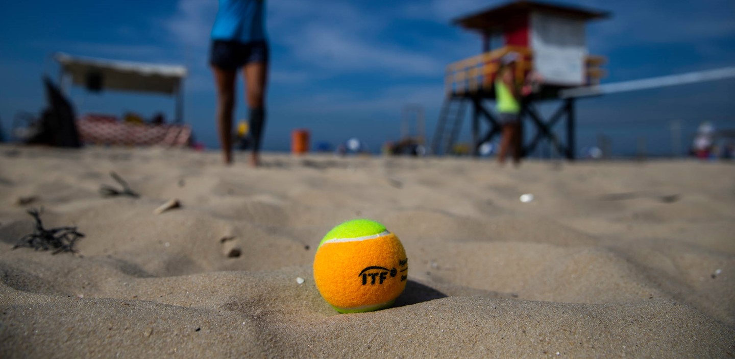 Beach Tennis Background